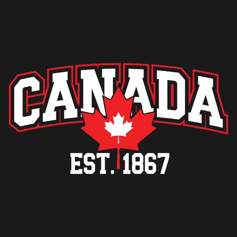 Canada Patriotic Maple Leaf Design