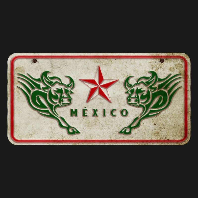 Mexico Bull Shield