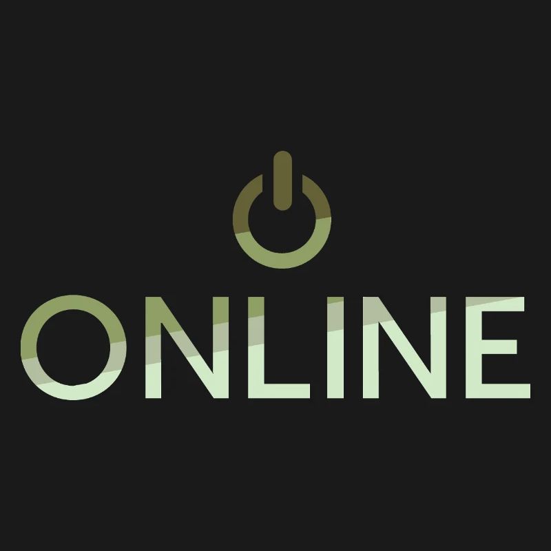 online lettering - On Button active