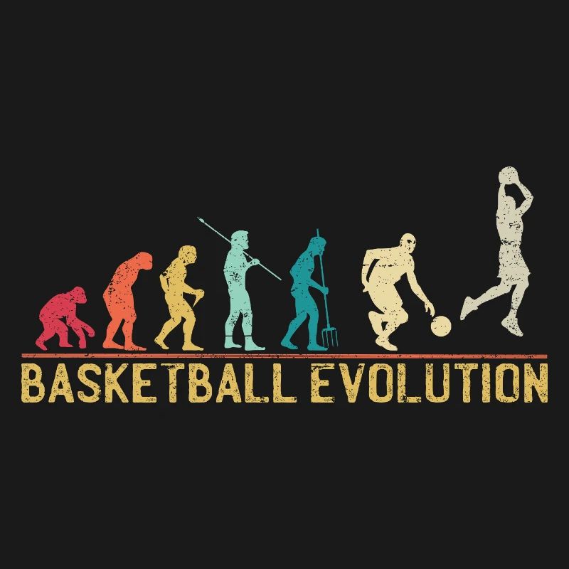 Basketball-Evolutions-Fortschrittsdesign