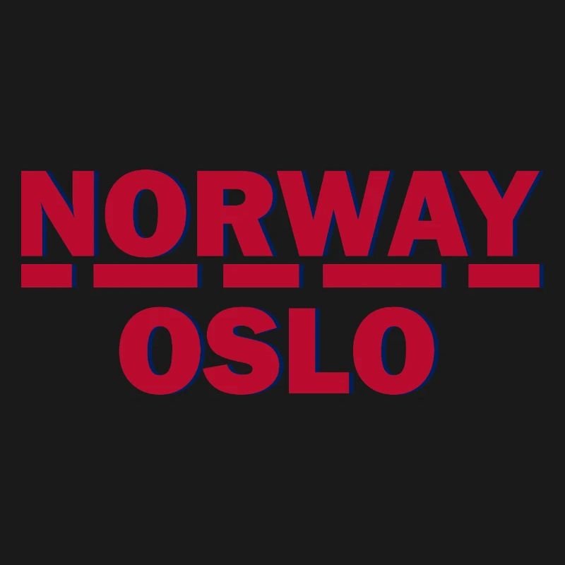 Oslo Retro Blockbuchstaben