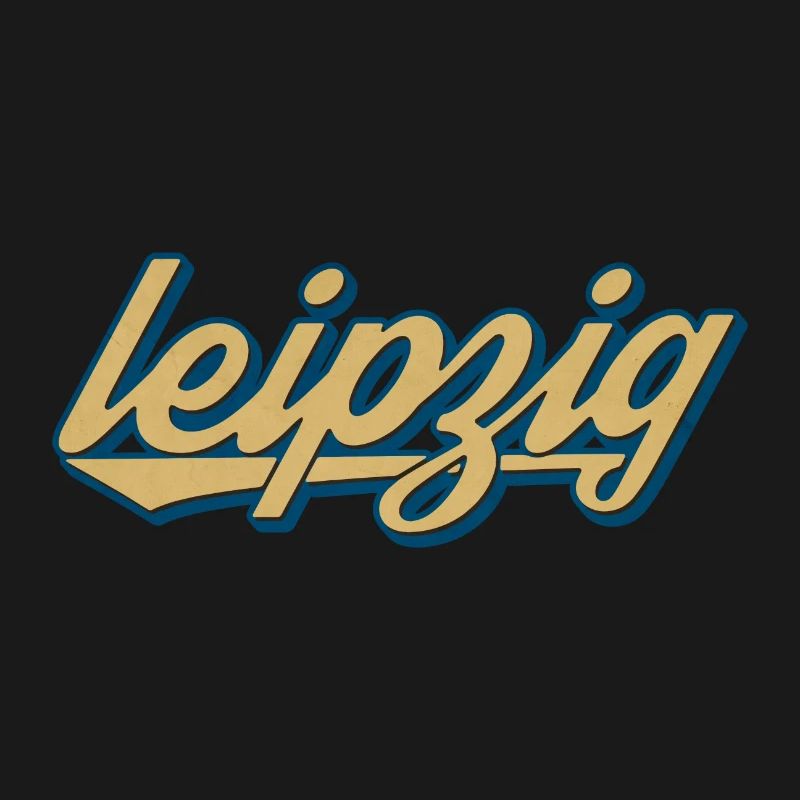 Leipzig Retro Script – Vintage Stadtlogo