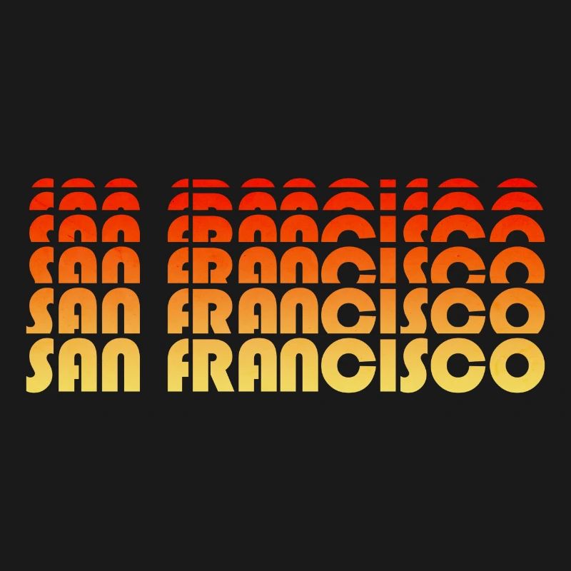 San Francisco Gradient Sunset