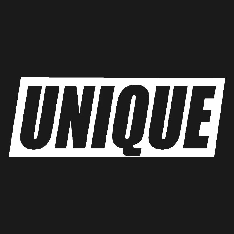 unique unique unique self-worth unique