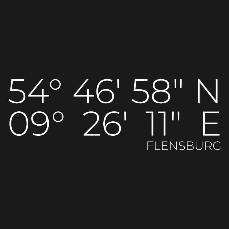Coordinates Flensburg