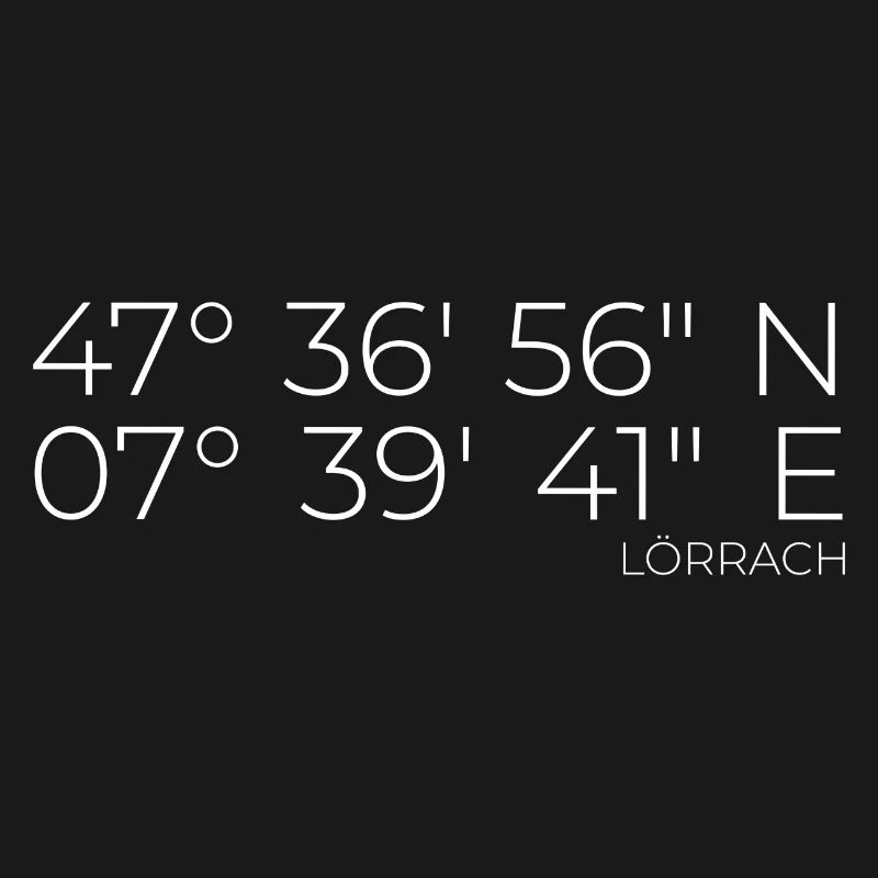Coordinates Lörrach