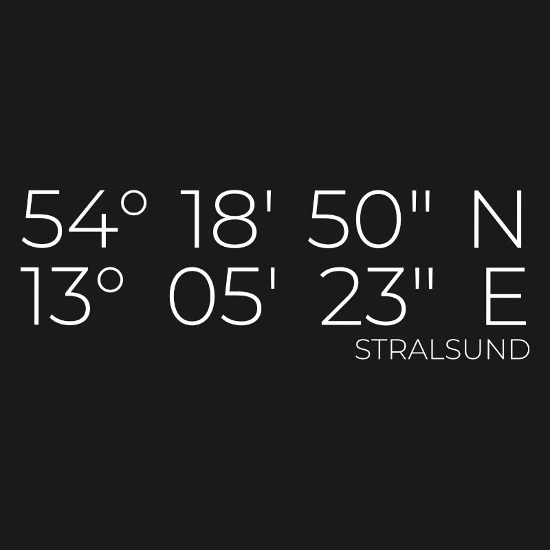 coordinates Stralsund