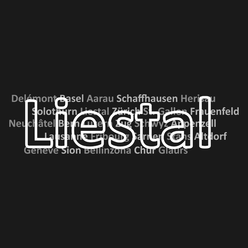 Schweizer Städte Liestal