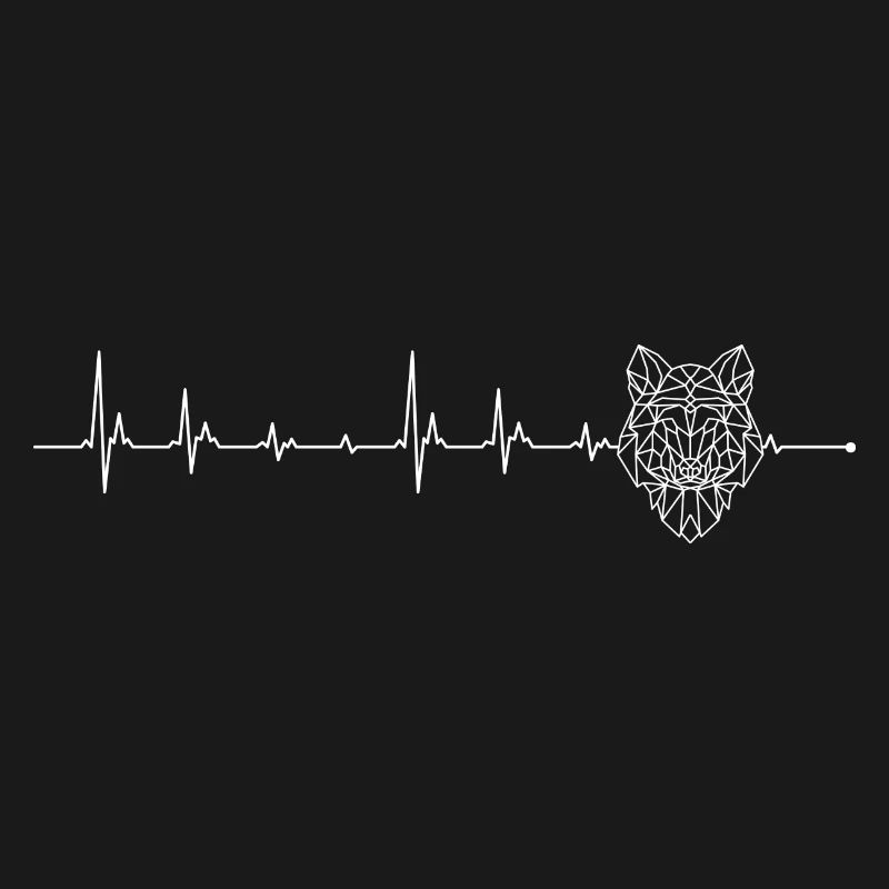 Geometric Wolf ECG Pulse