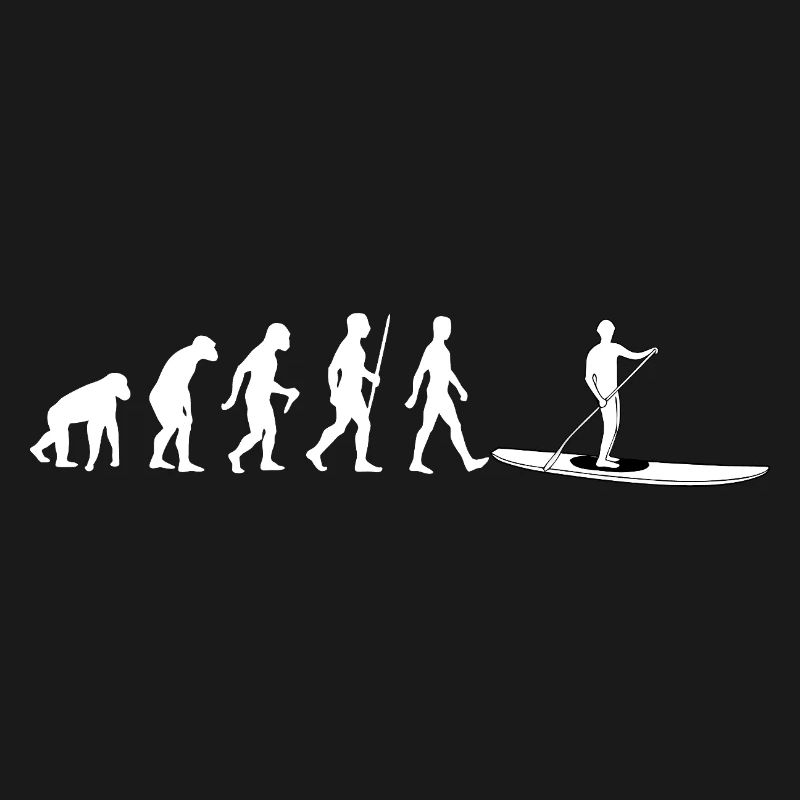 Évolution vers le paddleboard debout