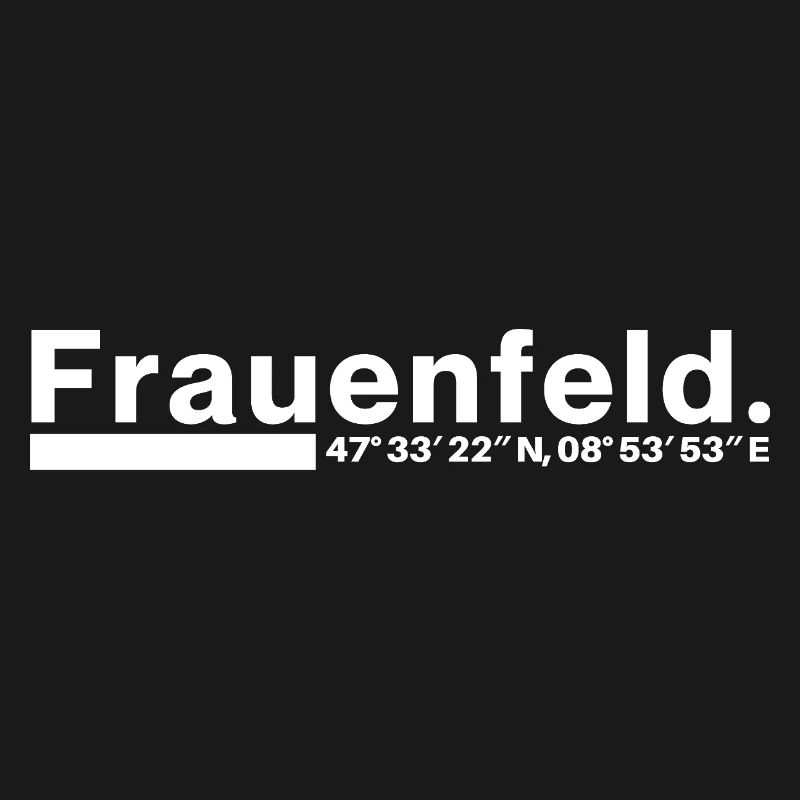 Frauenfeld Coordinates Thurgau Thurgauer