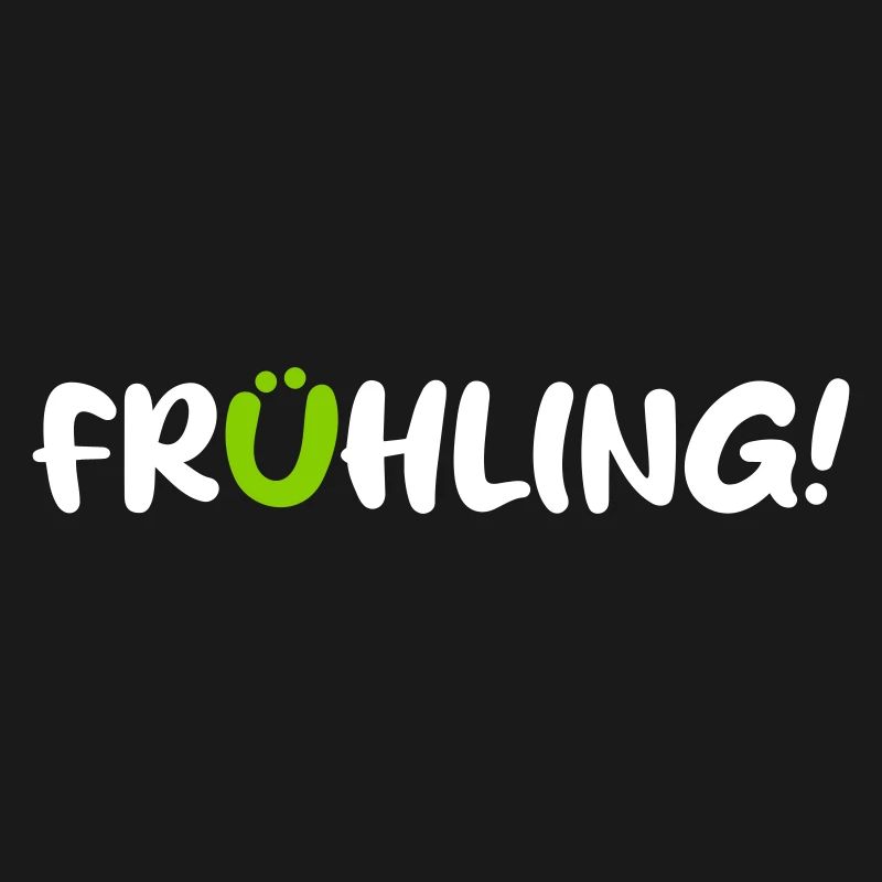 Frühling Saison Camping coole Quotes Comic Gesicht