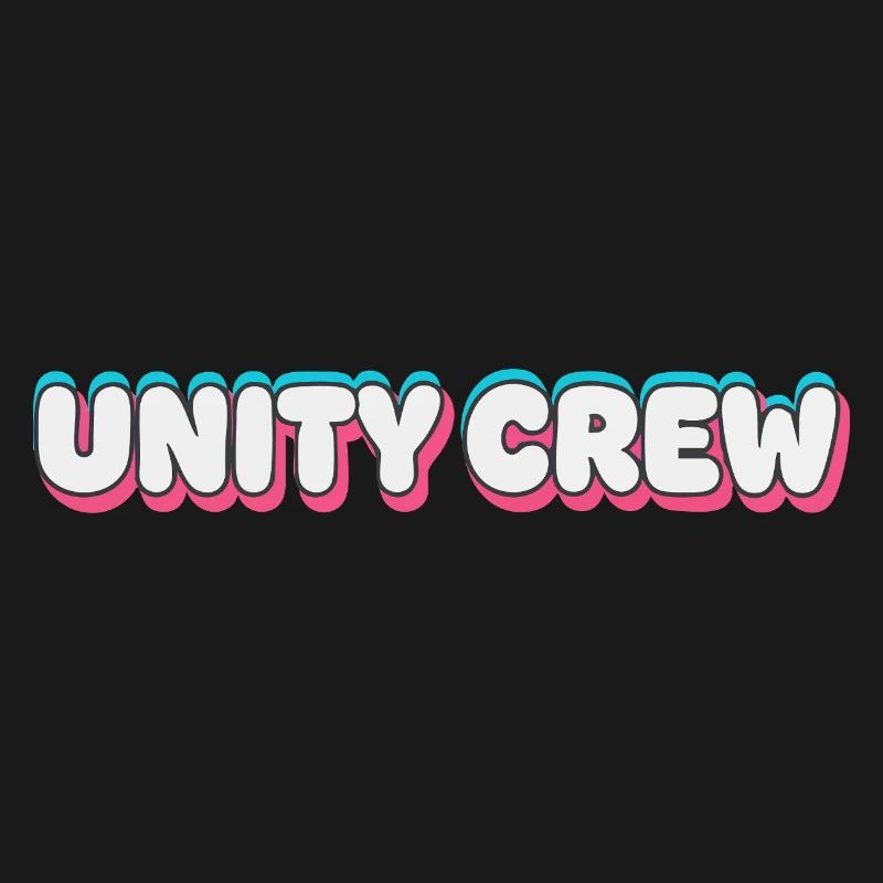 Unity Crew Graffiti Color Bubble