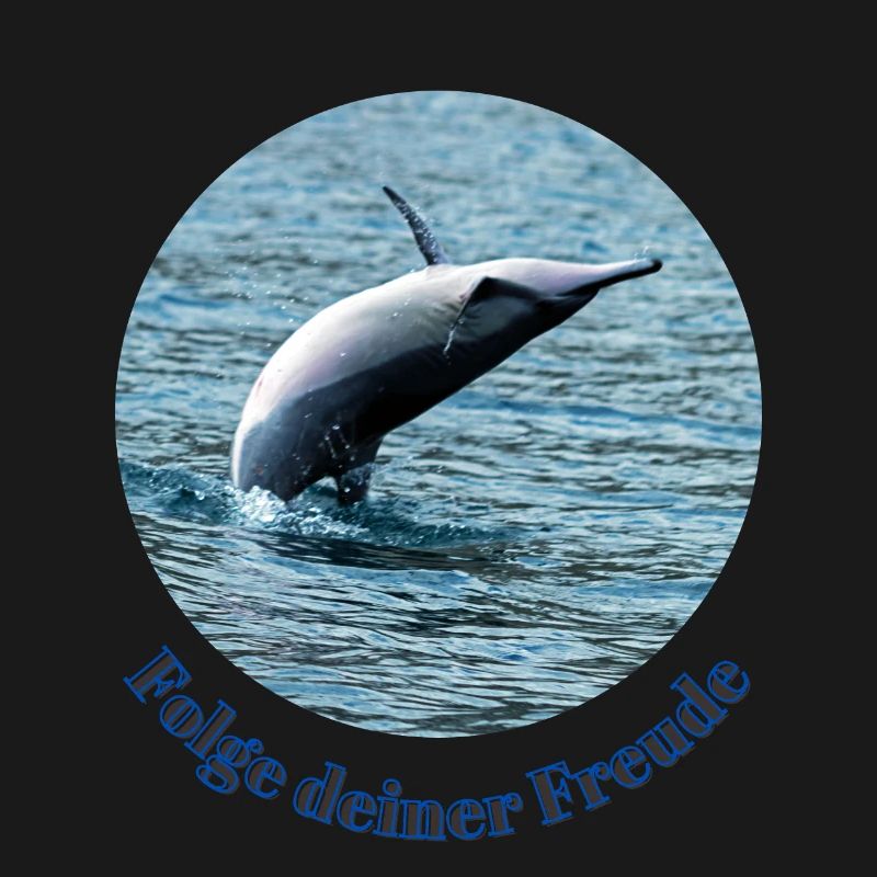 Lebensfreude pur– Springender Delfin vor Mauritius