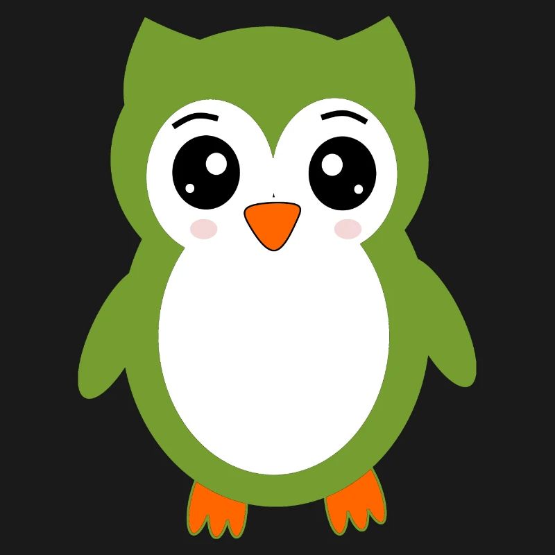 Eule grüne Eule