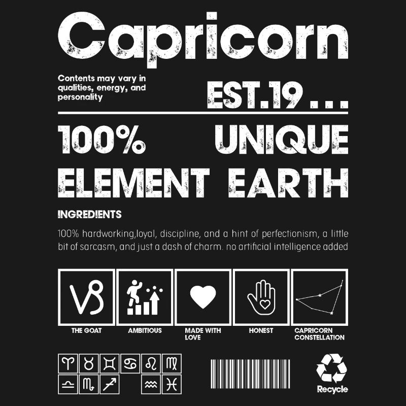 Capricorn Earthbound 100% Element