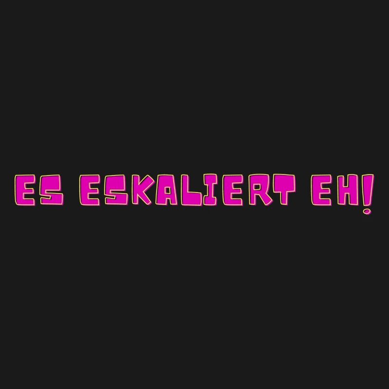 It's escalating anyway!