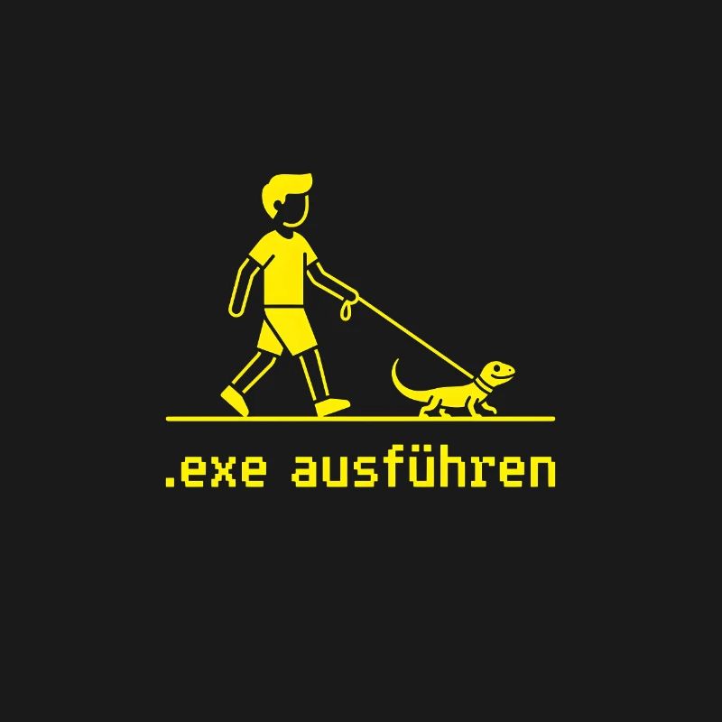 exe ausführen Informatiker Programmierer Geschenk