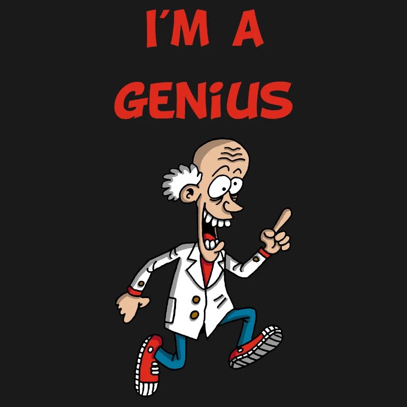 Ich bin ein Genie (Englisch)