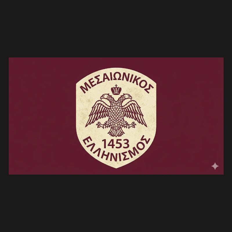 Byzantine Eagle 1453 Emblem