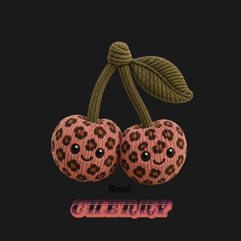 Leopard Cherries Cuddle Duo