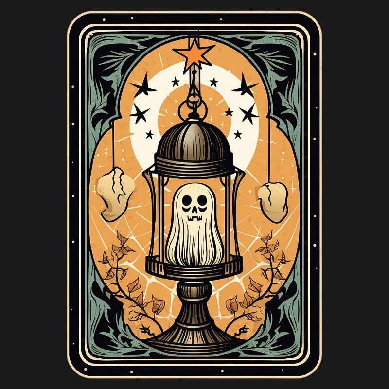 Fantôme dans une cage Cage de Tarot