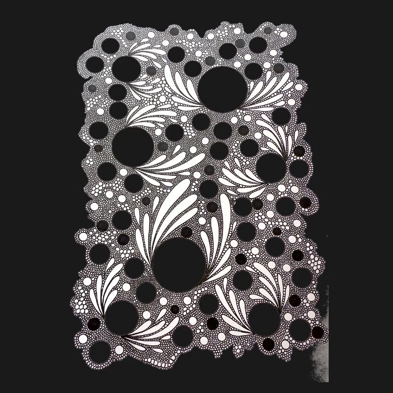 Leaf Blowing Lace Pattern