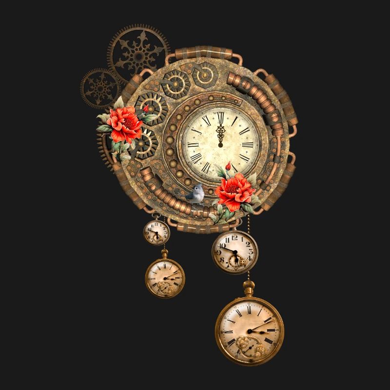 Wunderbare Steampunk-Uhr