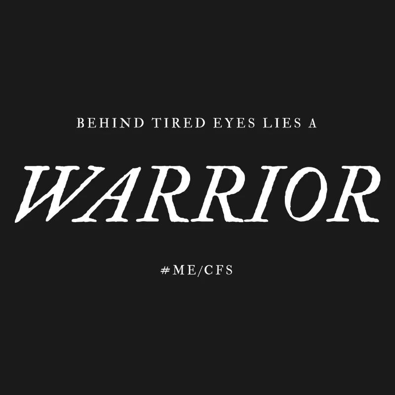 ME/CFS Warrior white