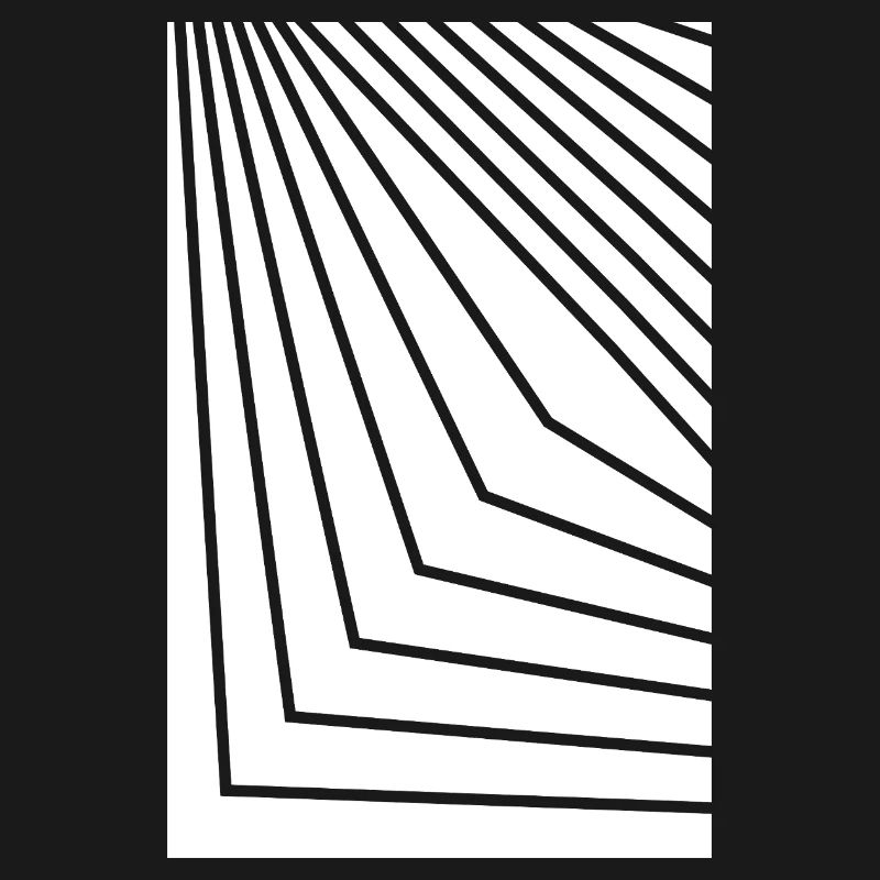 Angular Concentric Lines