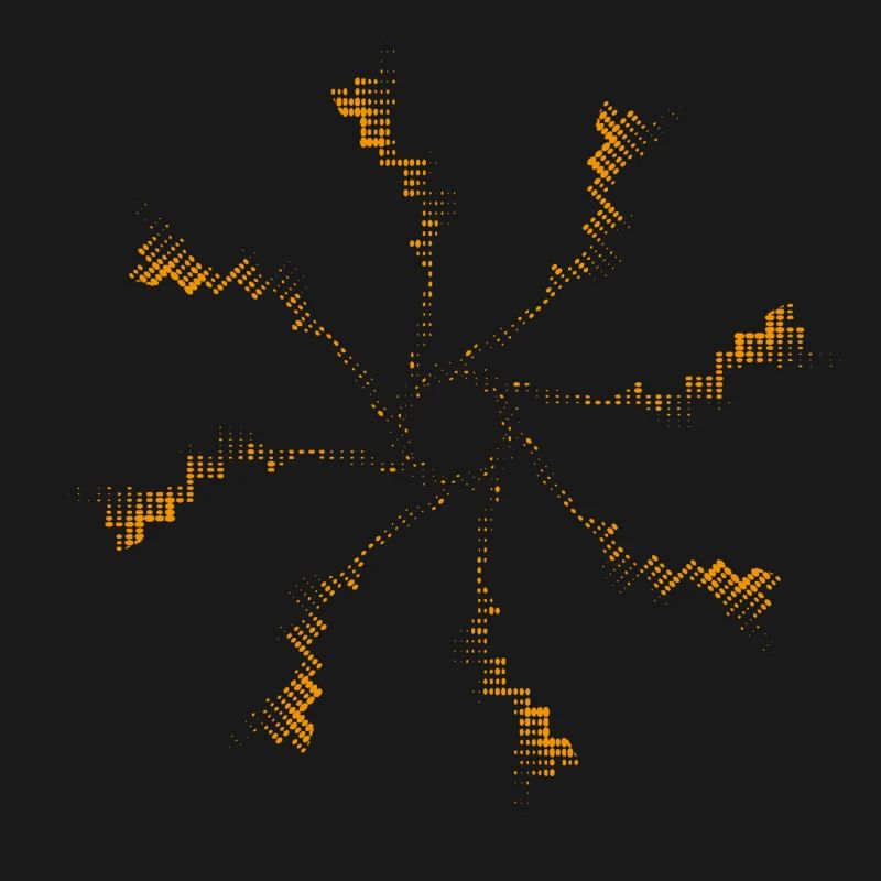 Firework pixel | gekreiseltes Windrad