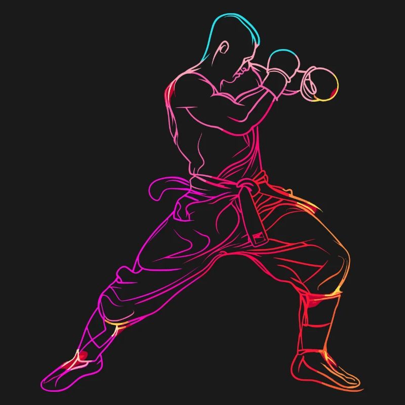 Oldschool Kickboxer