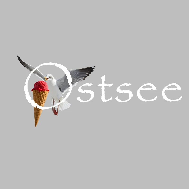 Ostsee Möwe Eisräuber Raubvogel