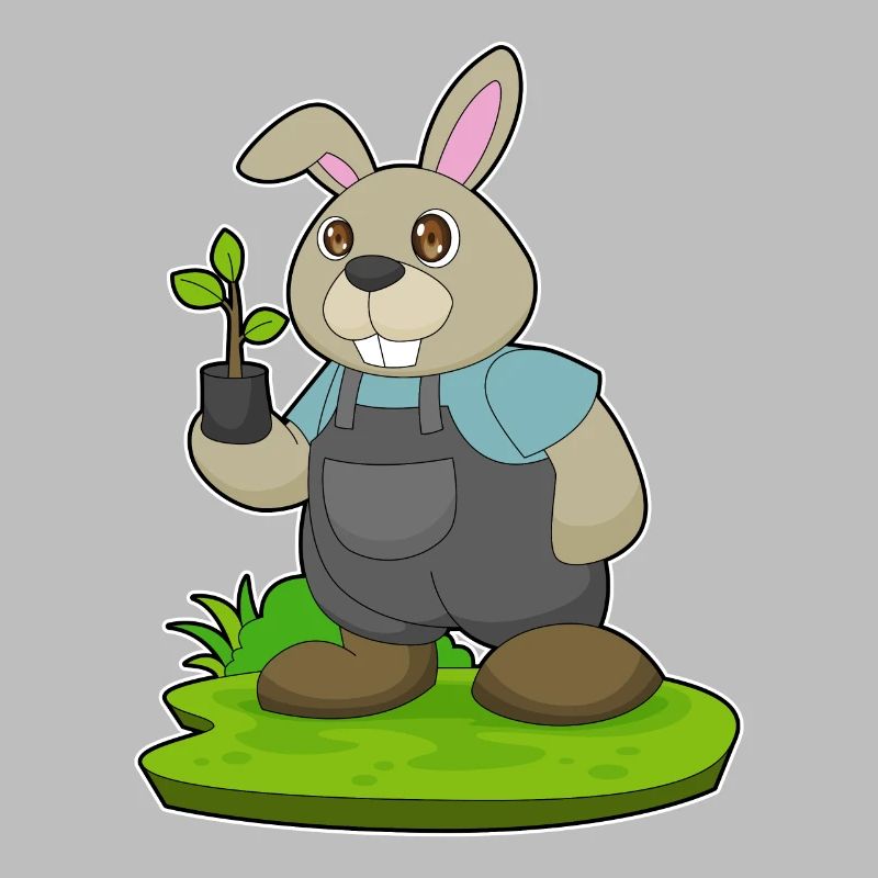 Plantule d’éleveur de lapins
