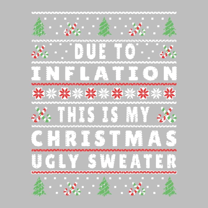 Pull moche de Noël Inflation