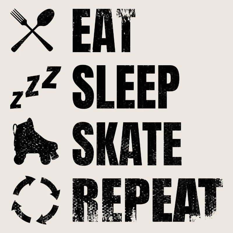 Roller skating routine
