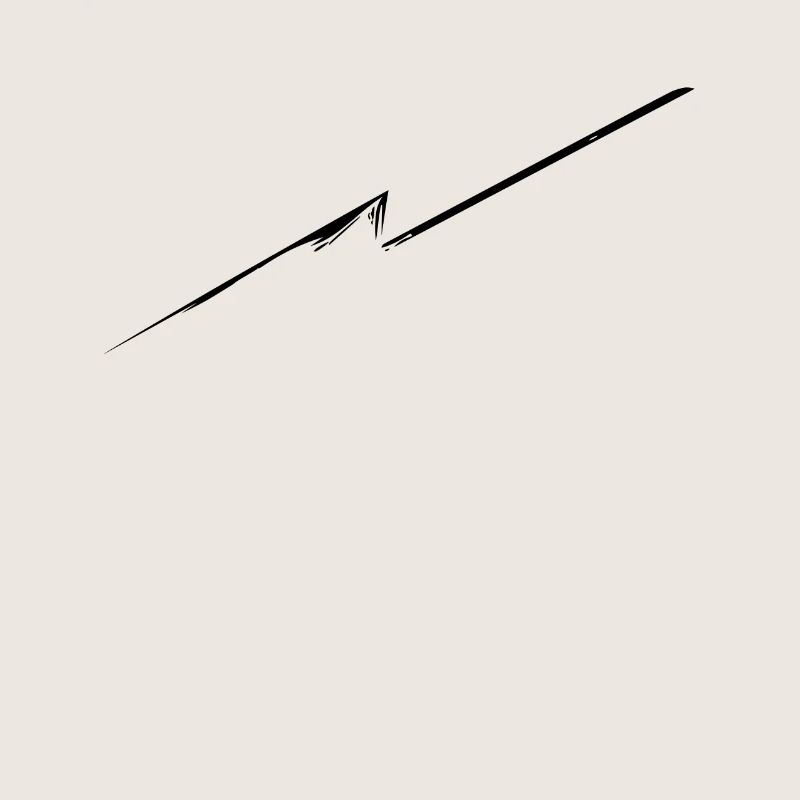 Abstract Flash / Line / Black / Pattern