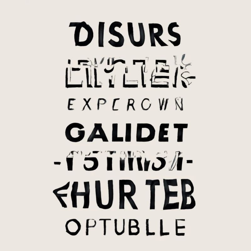 Cascade de texte buggé