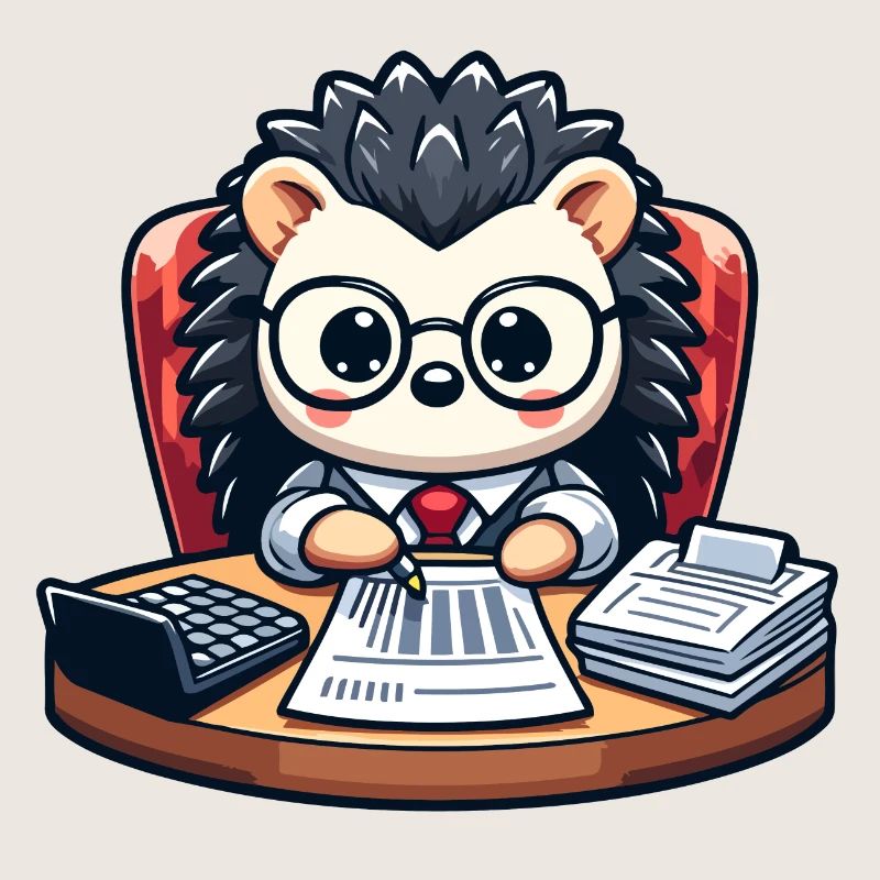 Hérisson comptable : la bestiole calculatrice