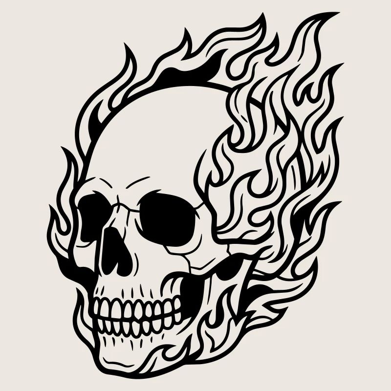 Flamme du crâne