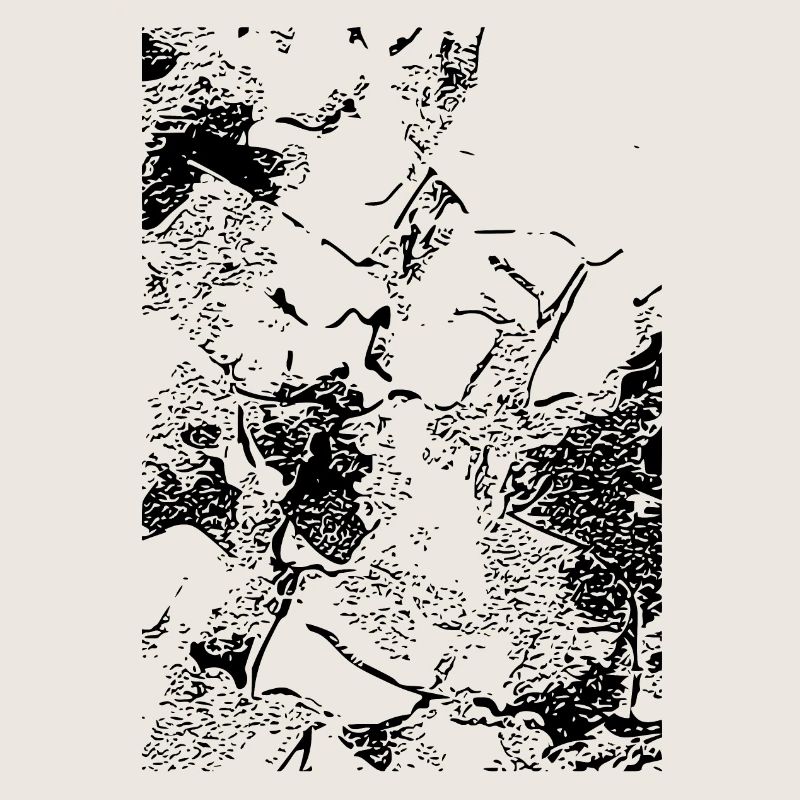 Abstract image / line / black / pattern
