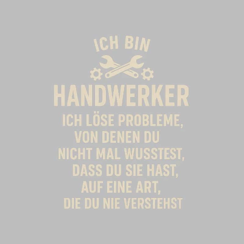 Ich bin Handwerker