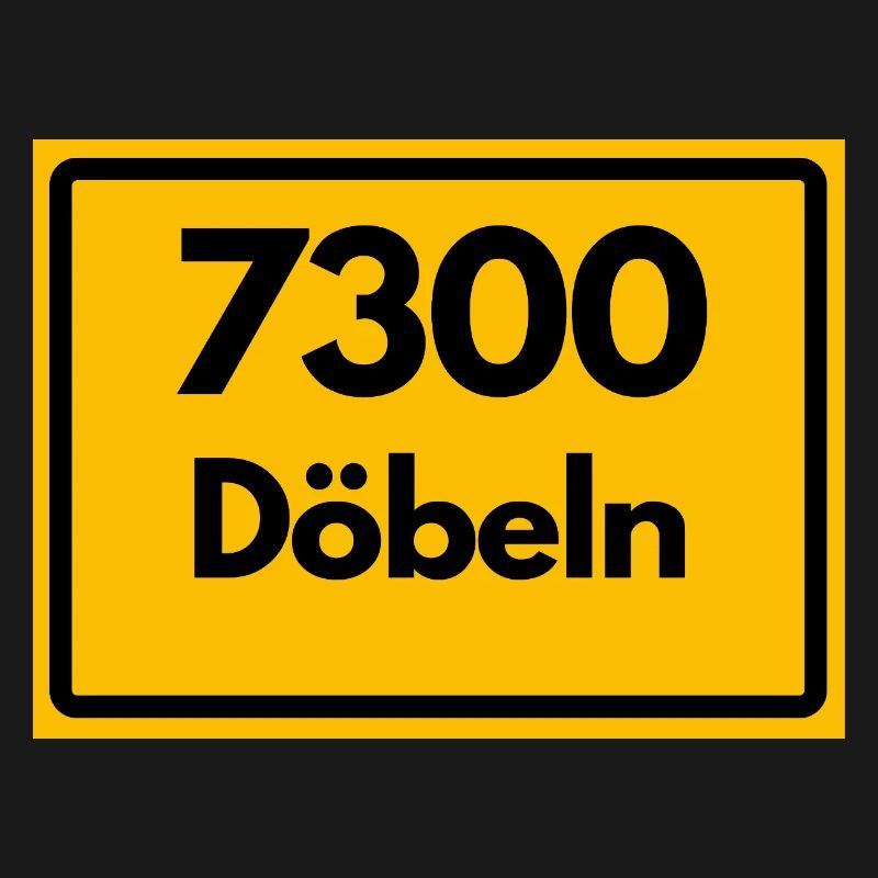 OLD POSTCODE 7300 DÖBELN SAXONY DDR OSTALGIE