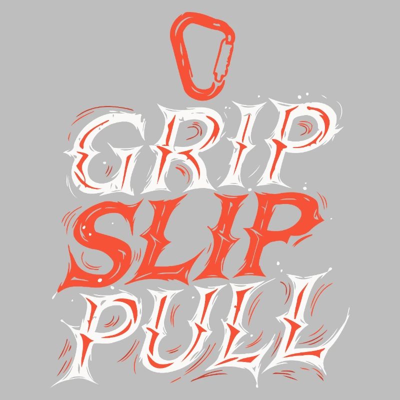 Grip Slip Pull Typographie Dynamique
