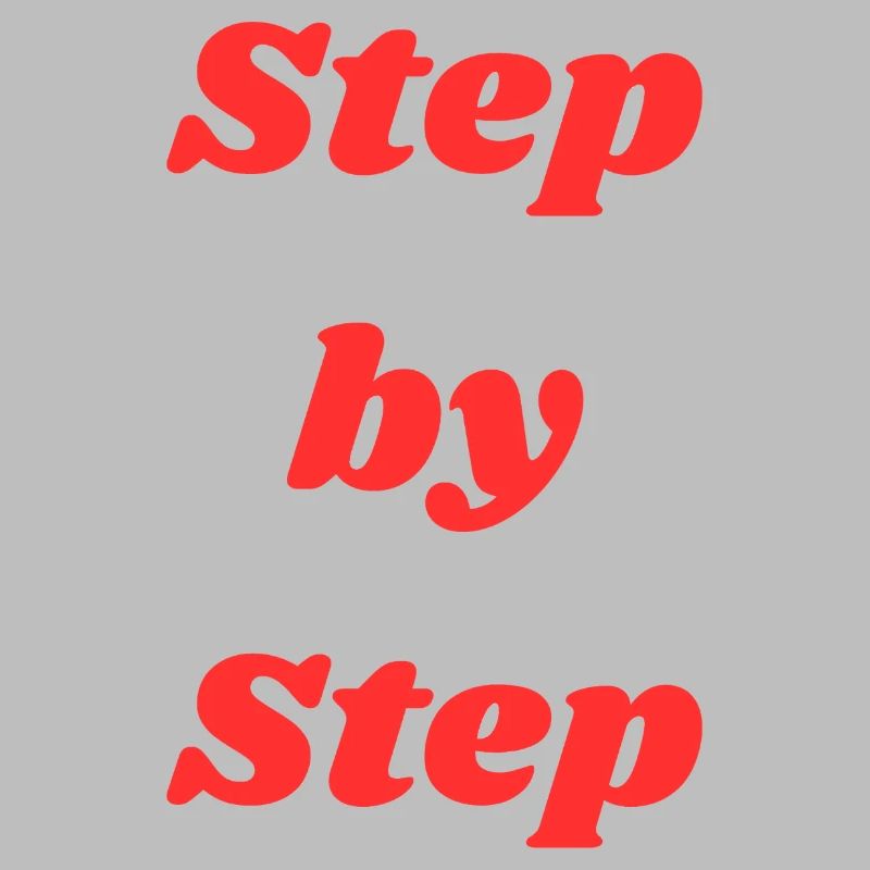 Step by step typography