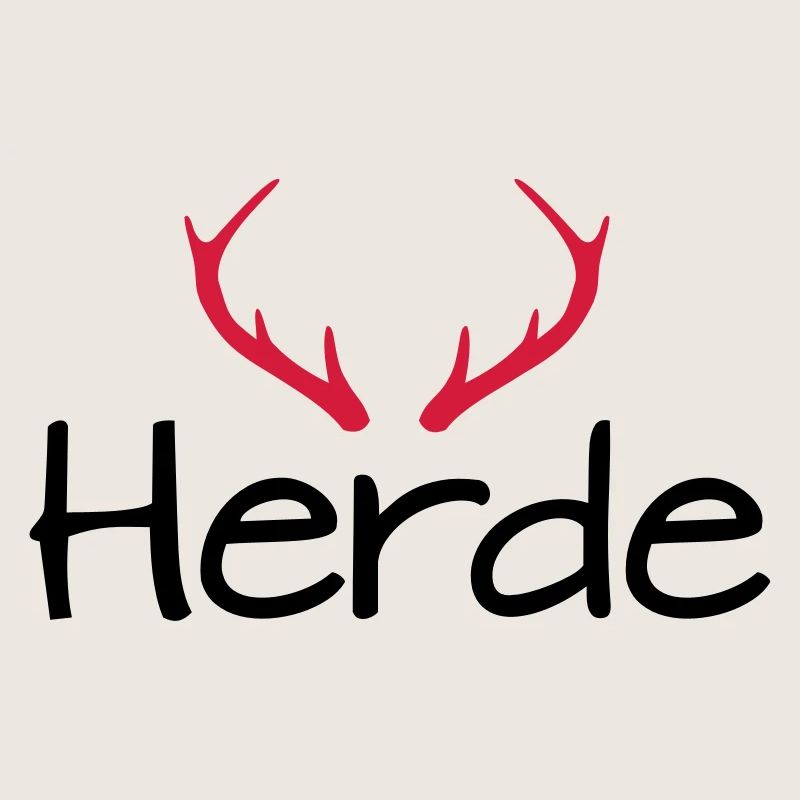 Herde Geweih Hirschgeweih