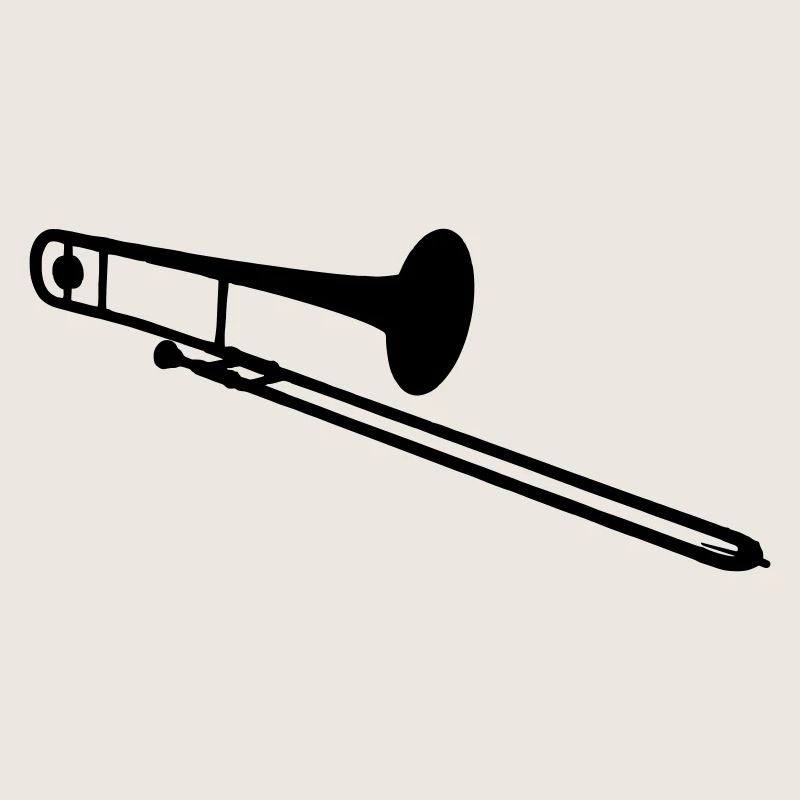 Instrument à vent de trombone