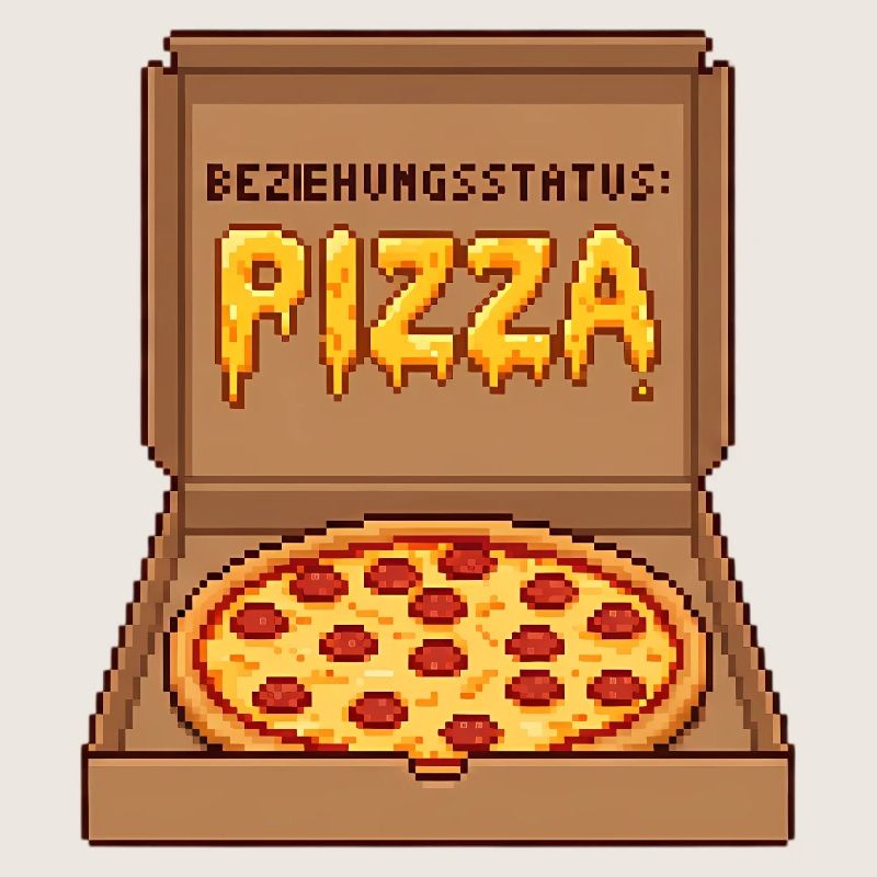 Statut relationnel Pizza célibataire Saint-Valentin