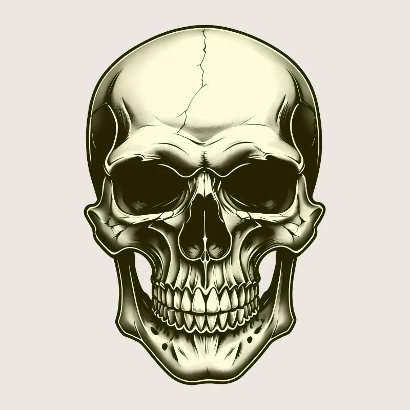 Crâne tête de mort