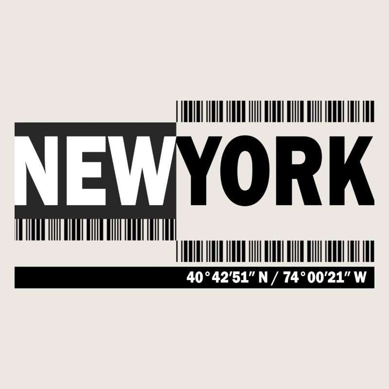 NEW YORK - Code-barres